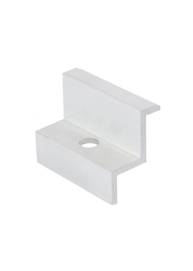 Endklemme silber 30mm