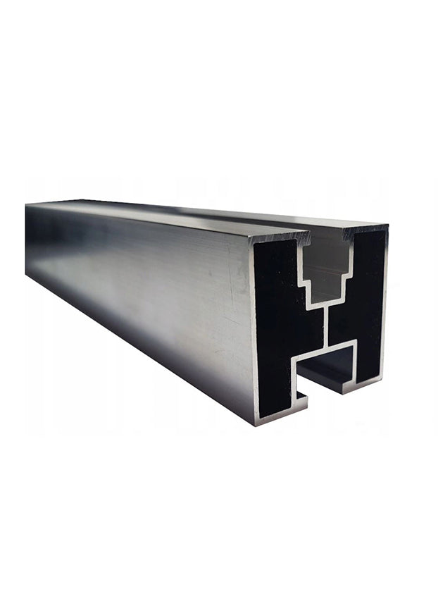 Montageprofil Schiene Alu 40X40mm 2,40Meter