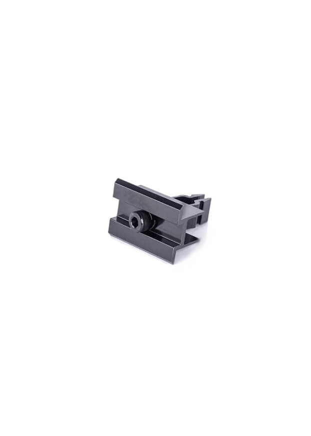 Mittelklemme Click schwarz universal
