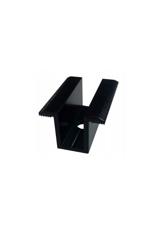 Mittelklemme schwarz universal